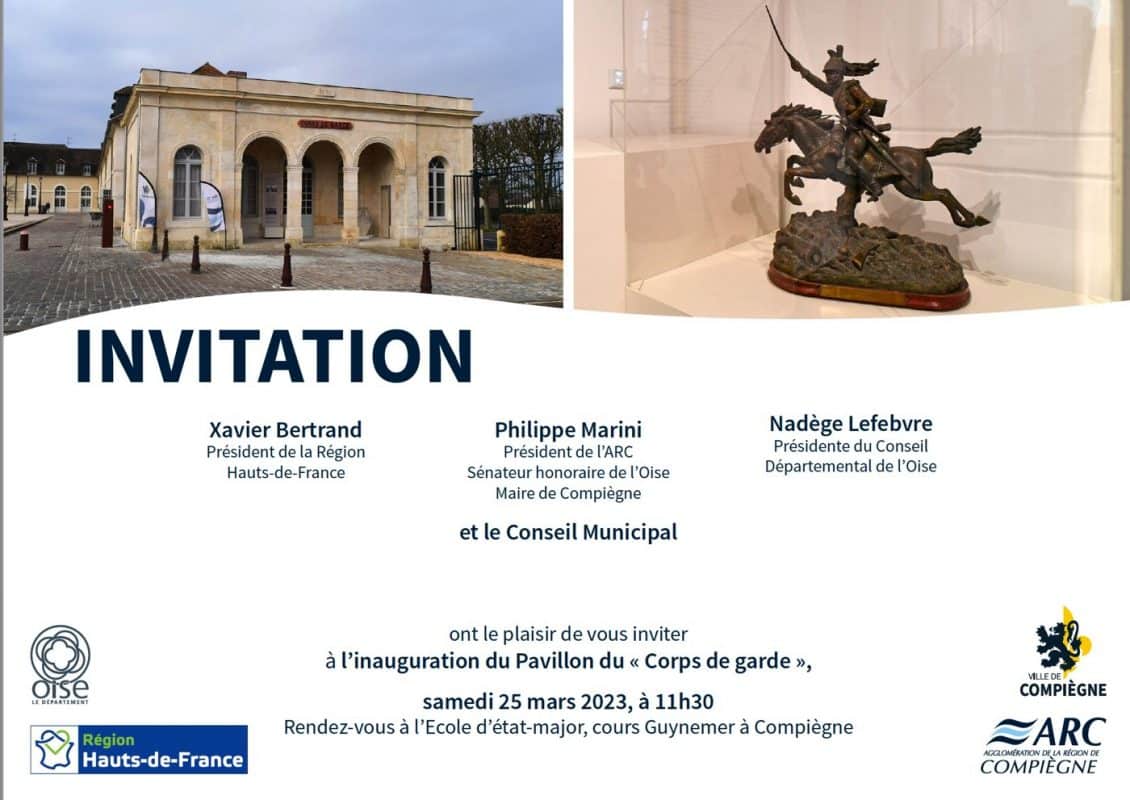 Inauguration du Pavillon du 